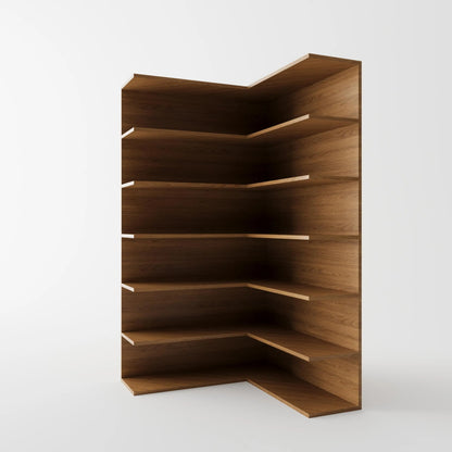 DIY Wooden Furniture Plans | L Shape Bookcase | Woodworking Project