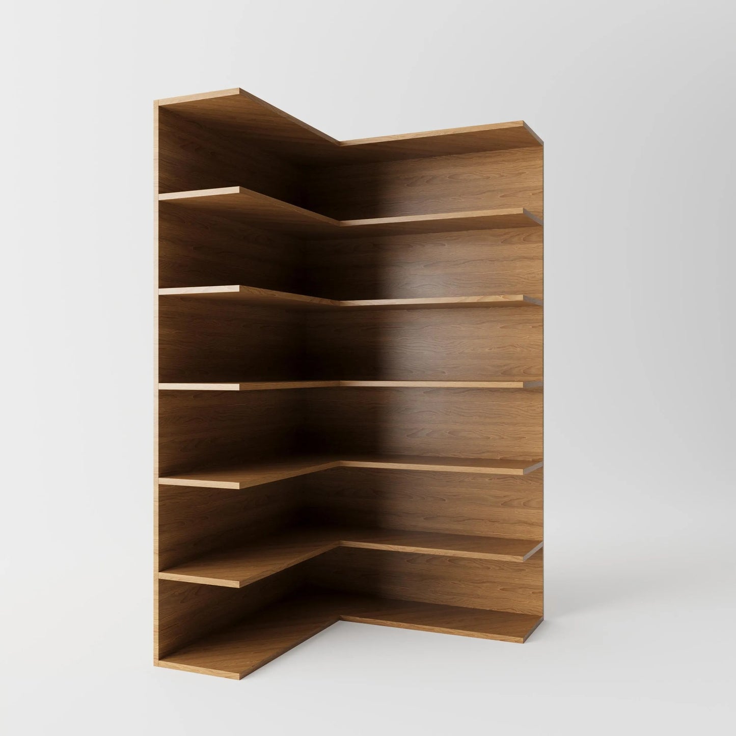 DIY Wooden Furniture Plans | L Shape Bookcase | Woodworking Project