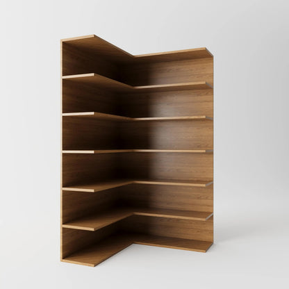 DIY Wooden Furniture Plans | L Shape Bookcase | Woodworking Project